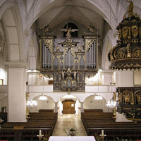 Orgel auf der Westempore