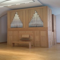 Collon-Orgel am Institut für Orgel, Orgelforschung und Kirchenmusik