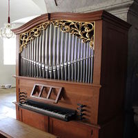 Chororgel in der Stiftskirche Geras